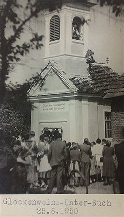 Glockenweihe Kapelle in Unterbuch 25.6.1950